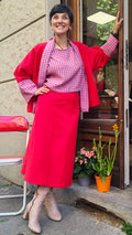 Gonna sartoriale Vichy