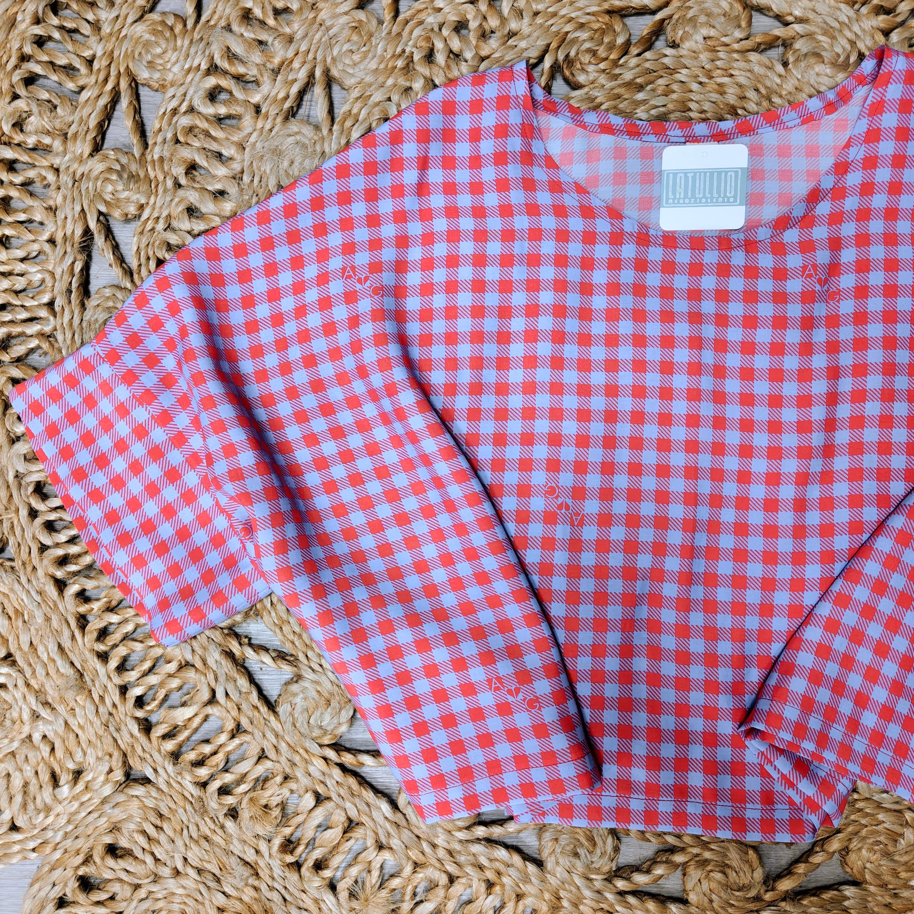 Casacca sartoriale Vichy
