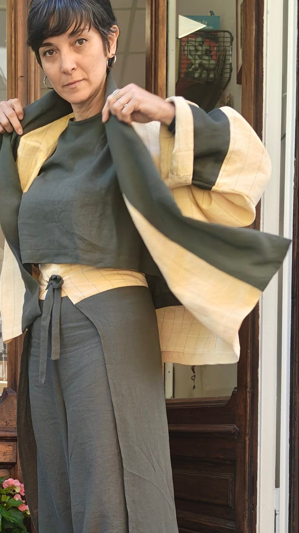 Completo sartoriale Olive