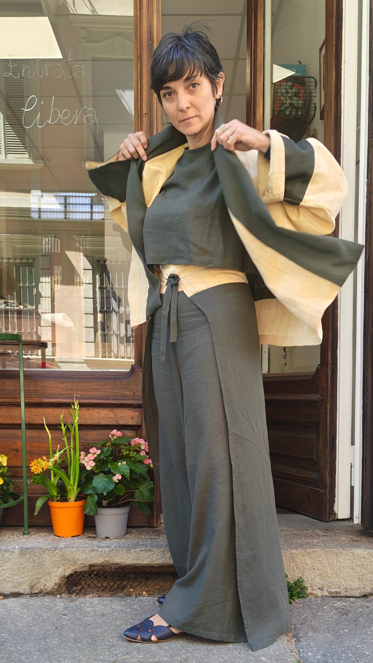 Pantagonna sartoriale Olive