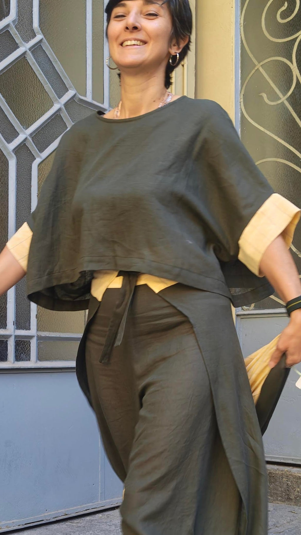 Completo sartoriale Olive