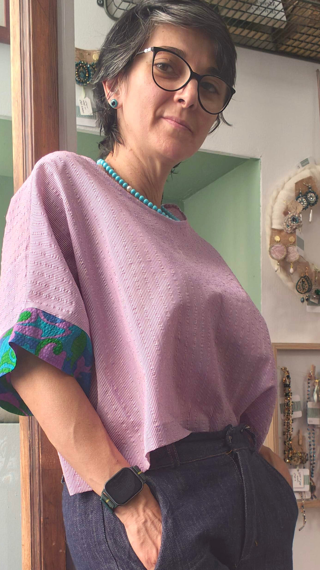 Casacca sartoriale Lavanda