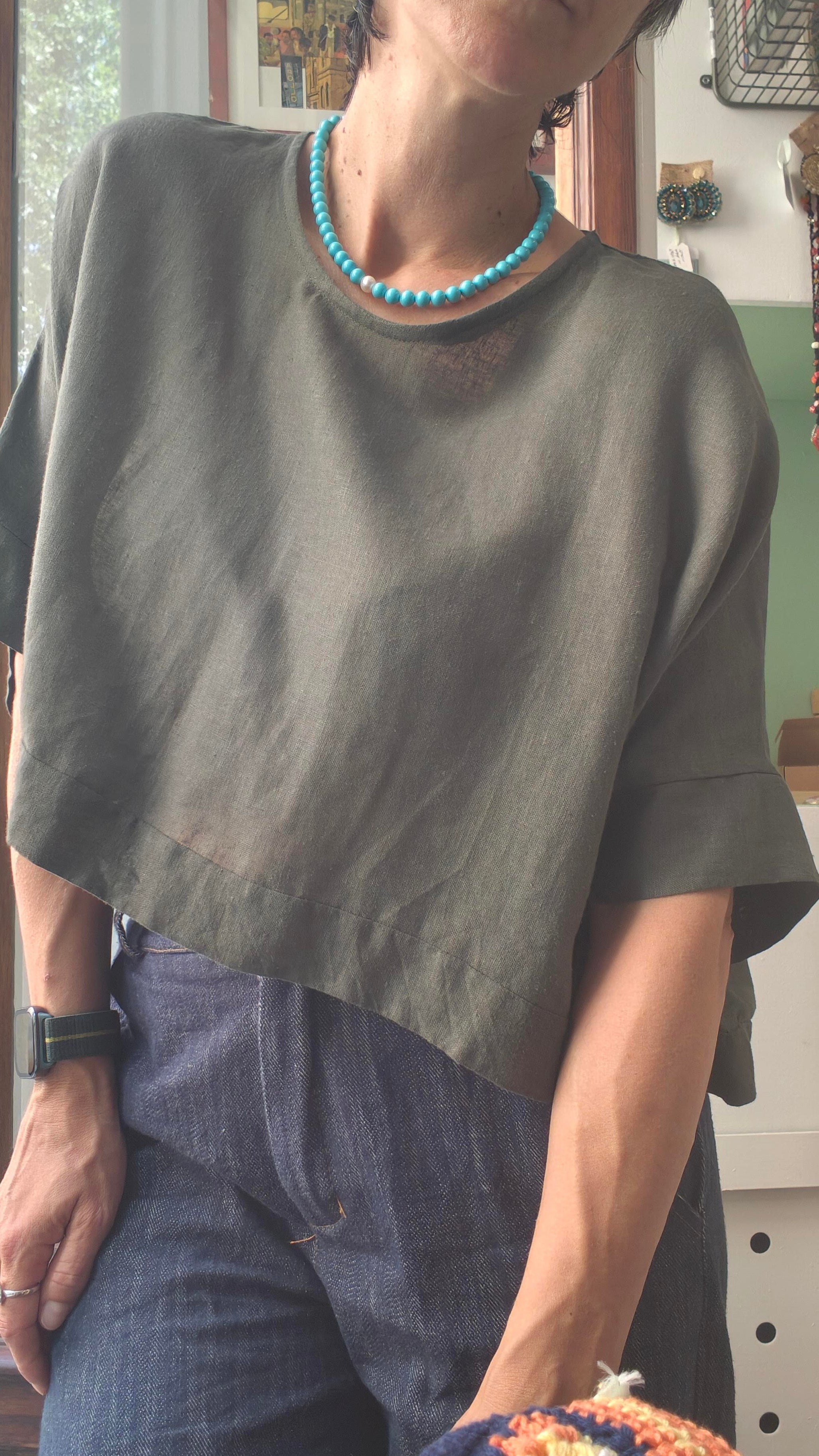 Casacca sartoriale Olive