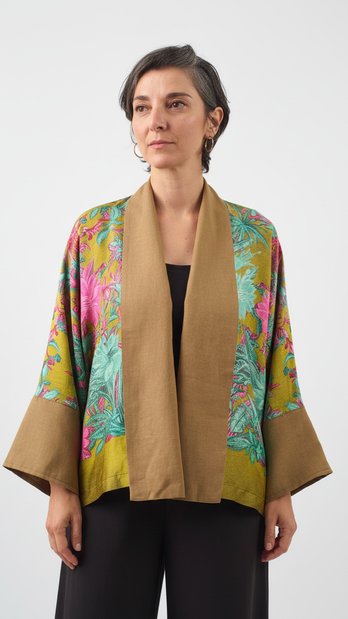 Fronte aperto kimono