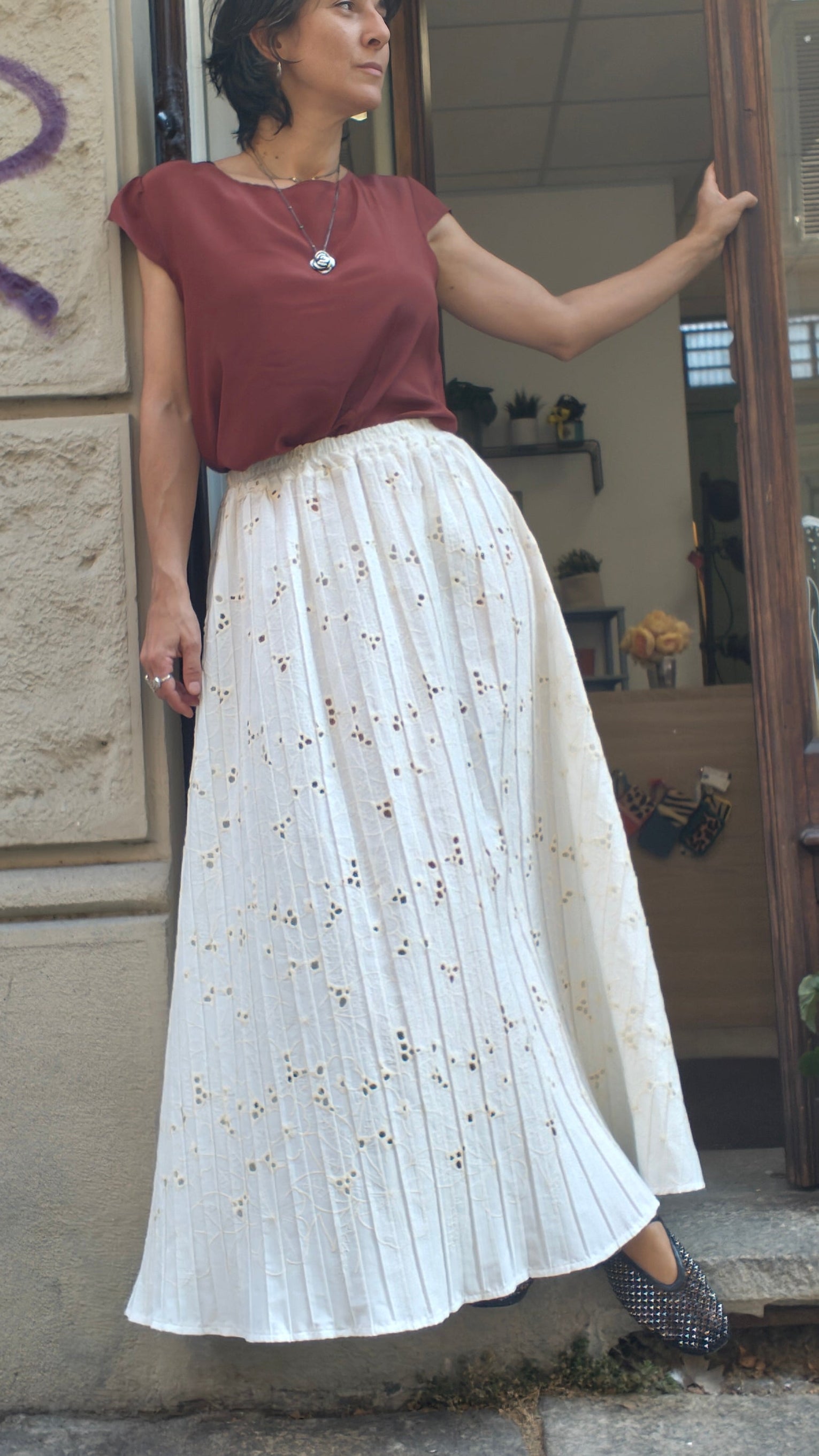 Gonna sartoriale Calla