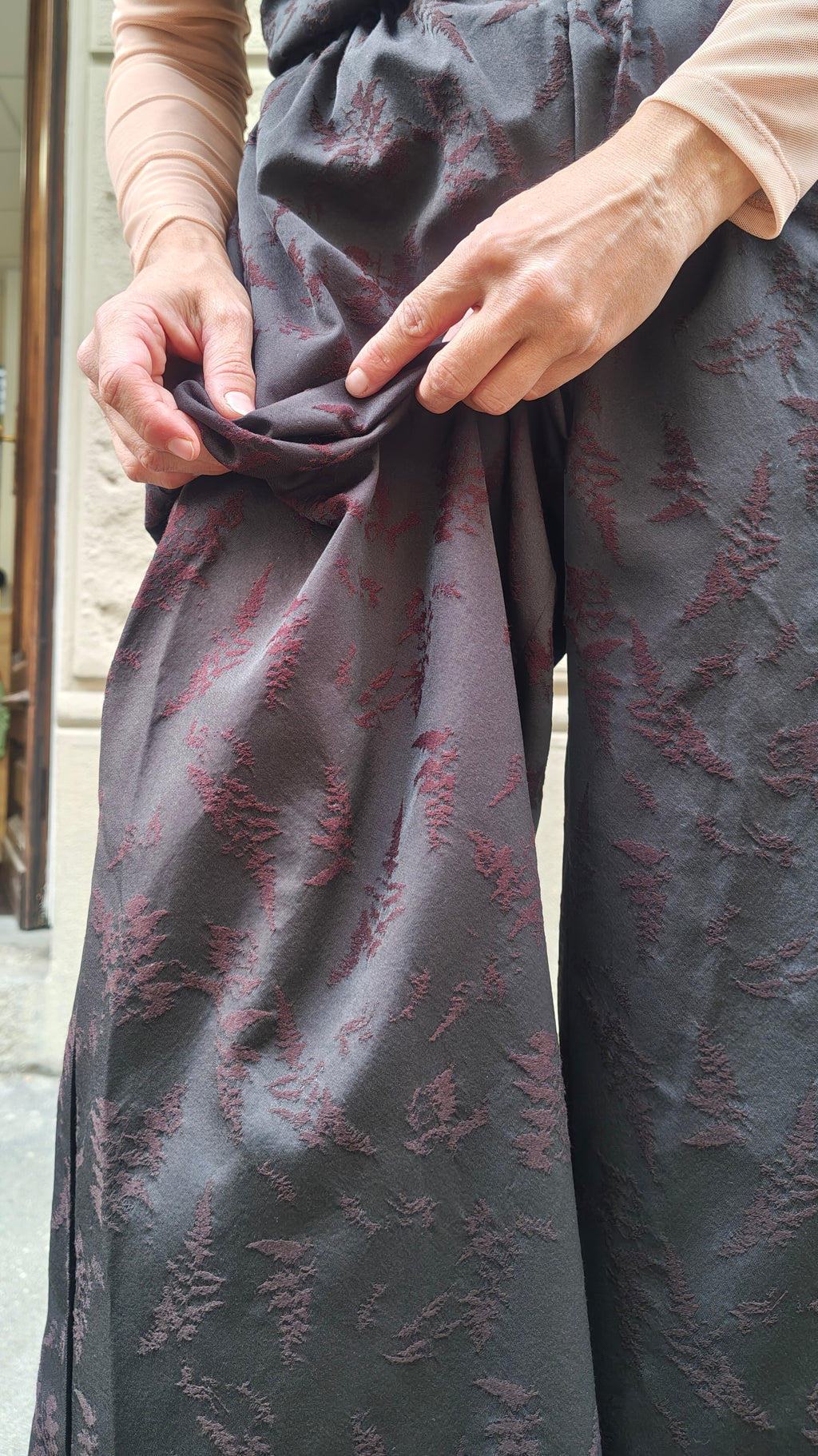 Tuta sartoriale Jacquard