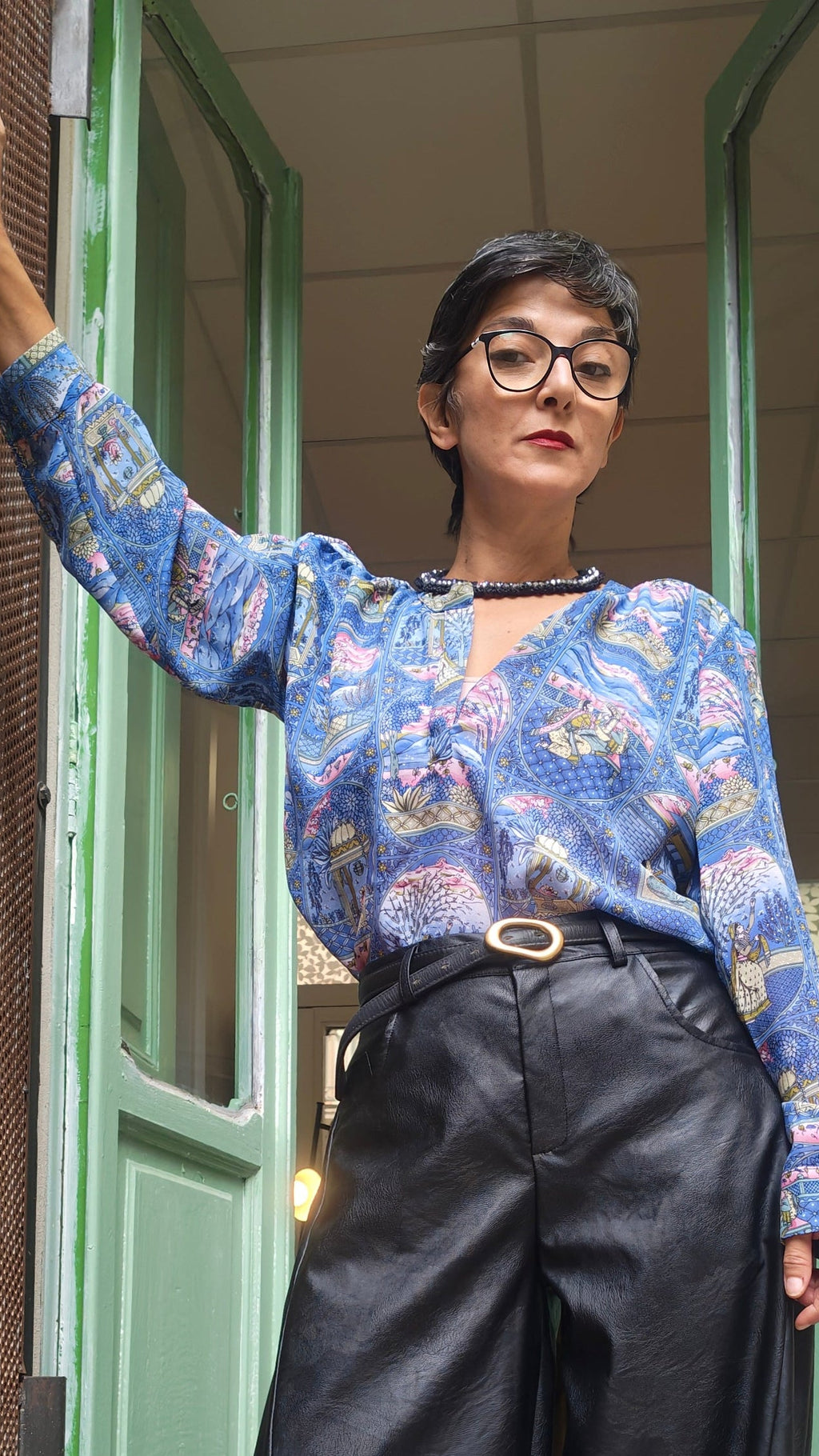 Blusa sartoriale Scherazade