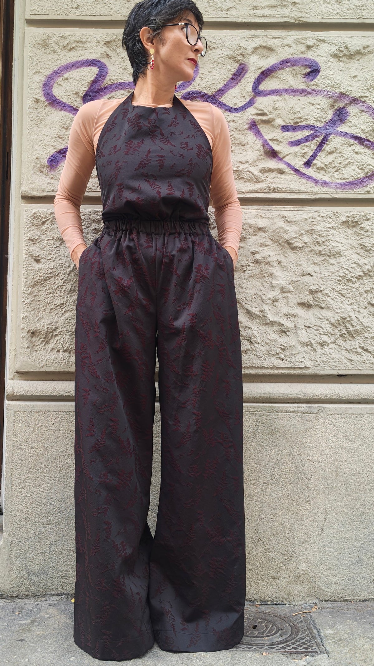 Tuta sartoriale Jacquard